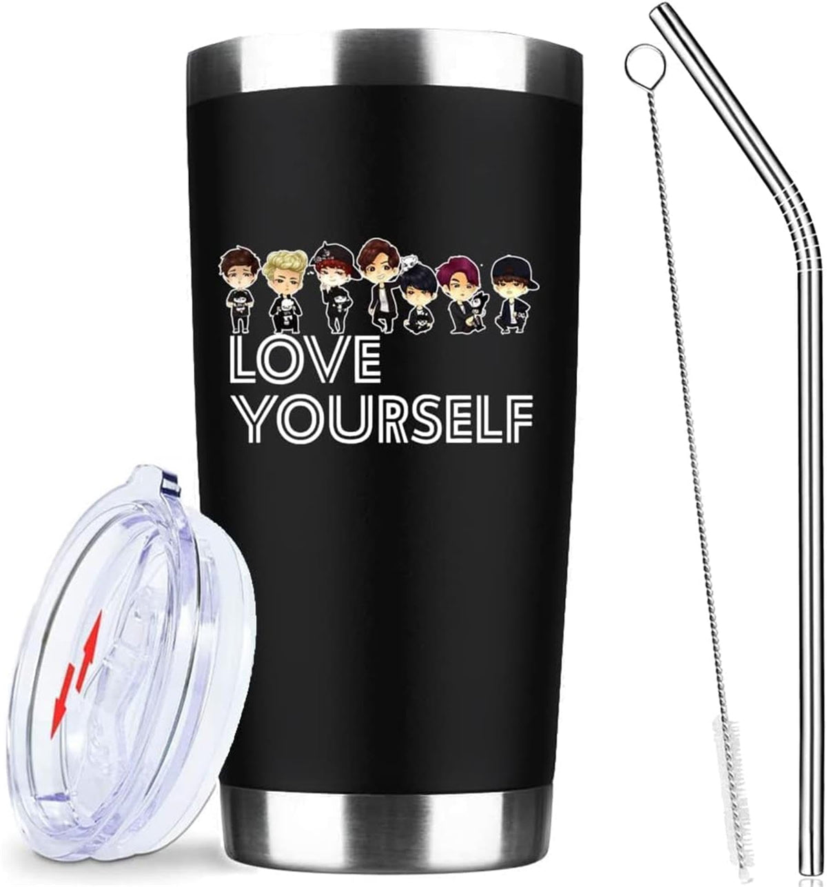 20oz Insulated Stainless Steel Tumbler with Lid F339368