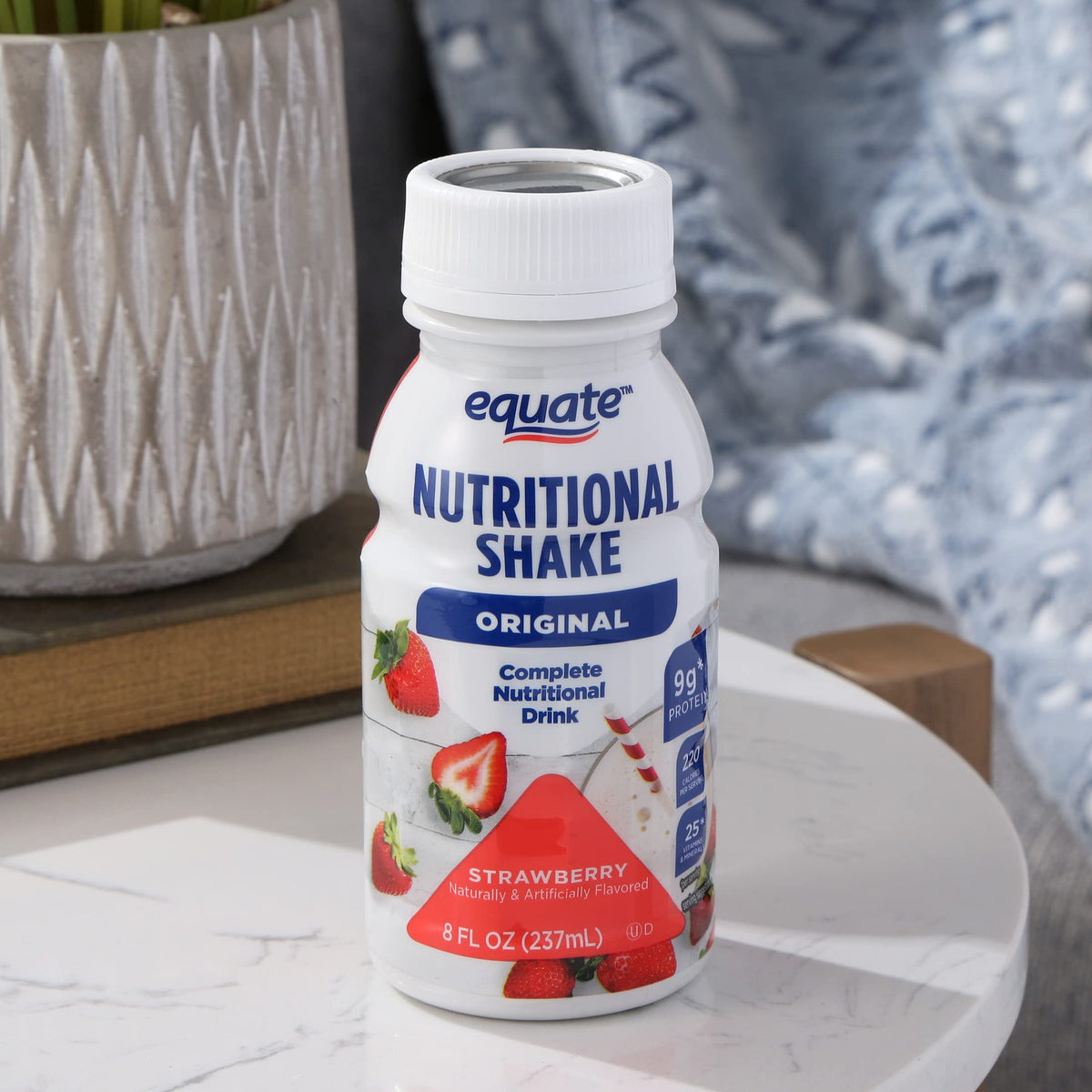 Strawberry Nutritional Shake 8 fl oz 24 Count N47553