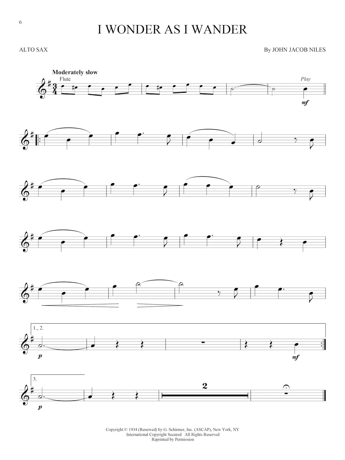 Alto Sax Sheet Music Songbook H62277
