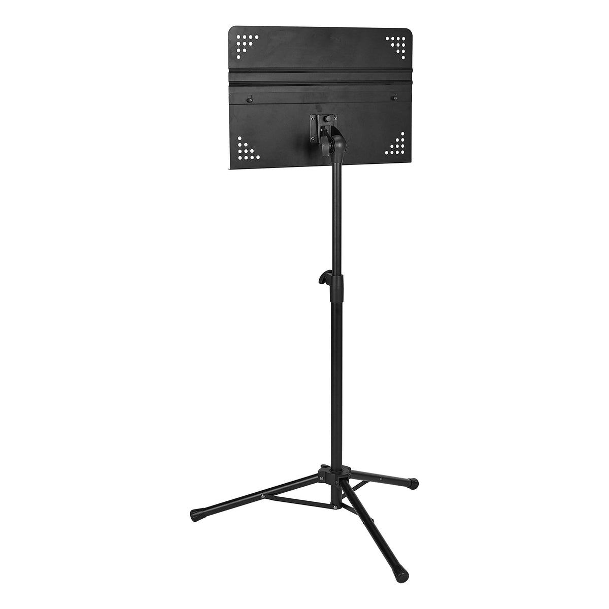 Adjustable Folding Sheet Music Stand, 31" to 55" Height, Black V340