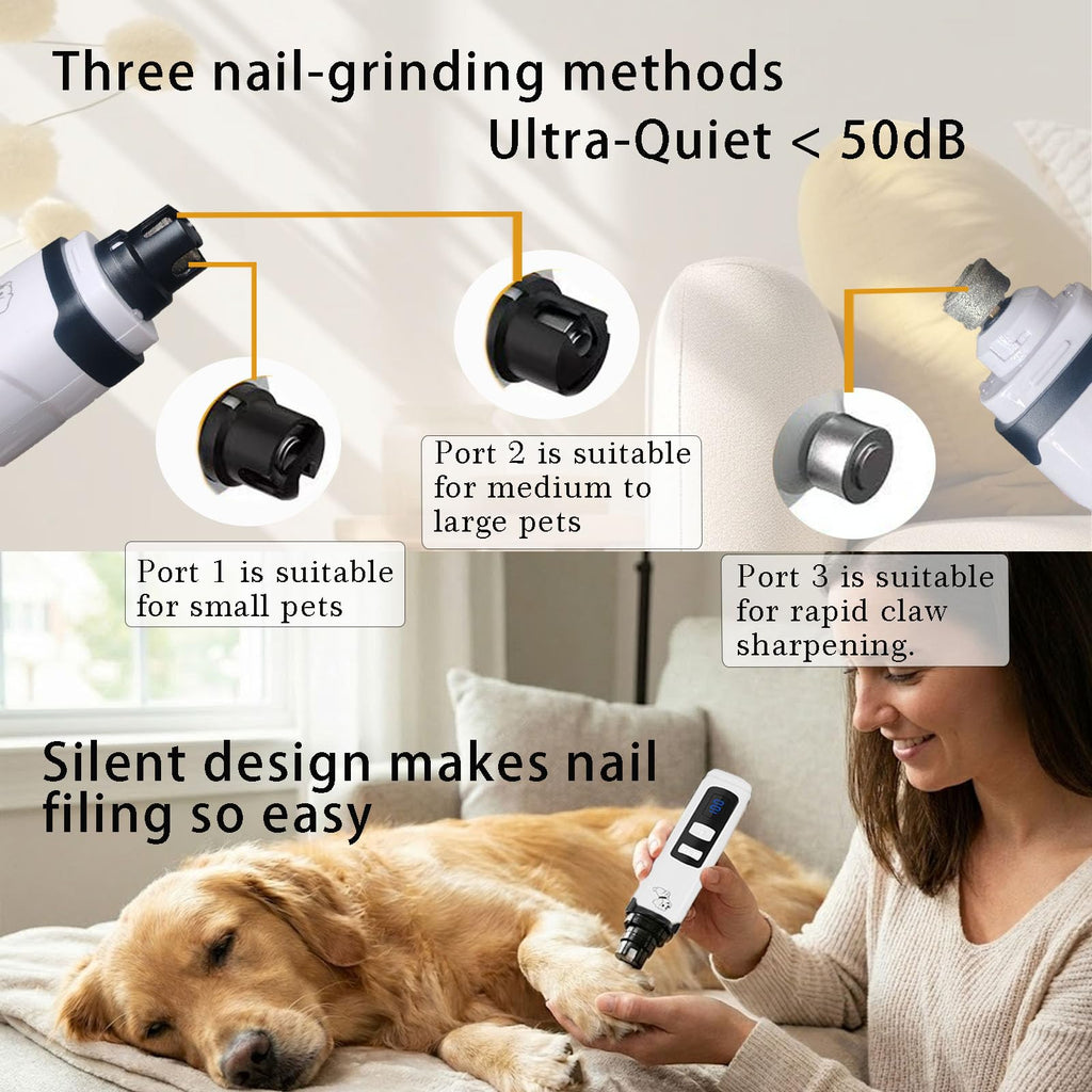 Dog Nail Clippers and Nail Grinder Set M60387