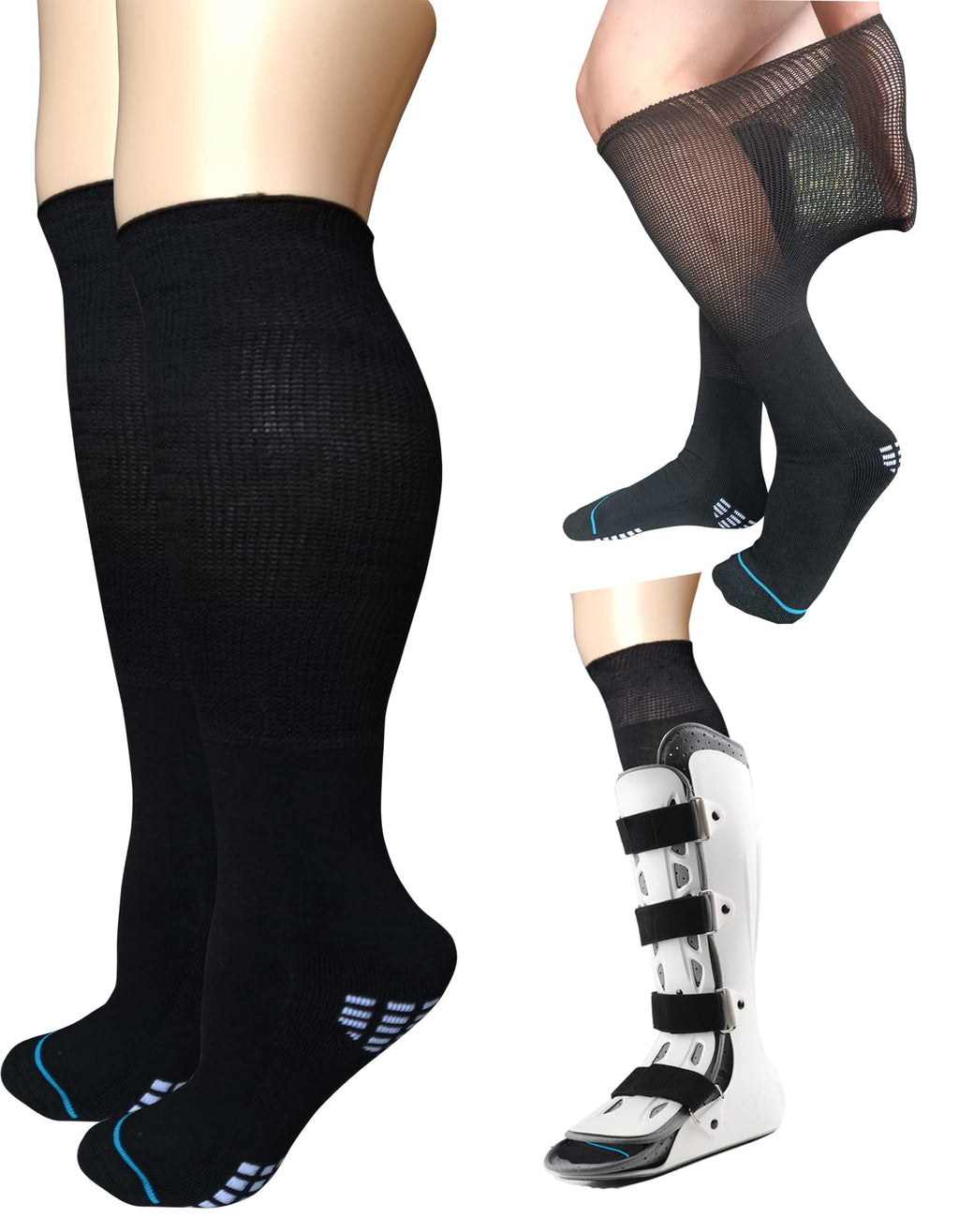 2 Pairs Replacement Sock Liner for Walking Boot T21946