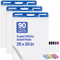 Bleedproof Self-Adhesive Easel Pads 25 x 30 Inches 3 Pads R6635