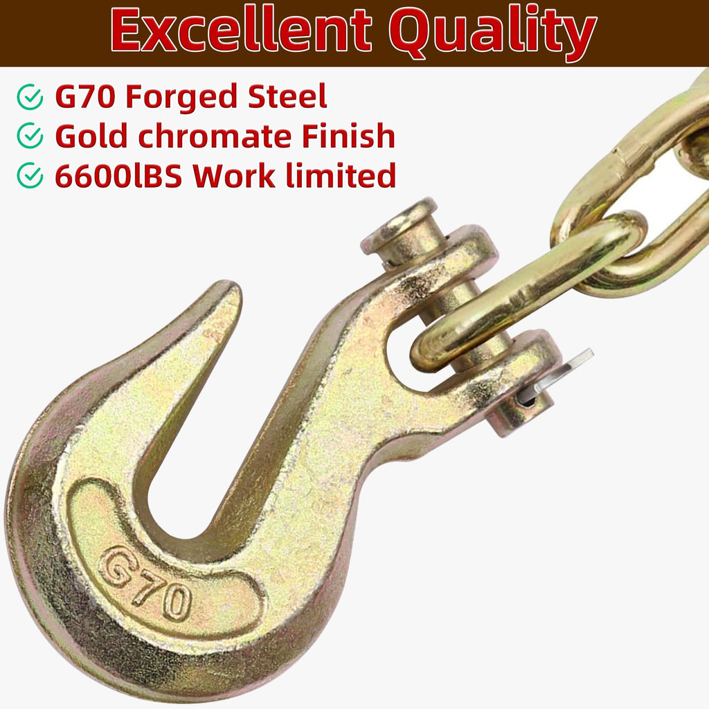 3/8 Inch G70 Clevis Grab Hooks G71099