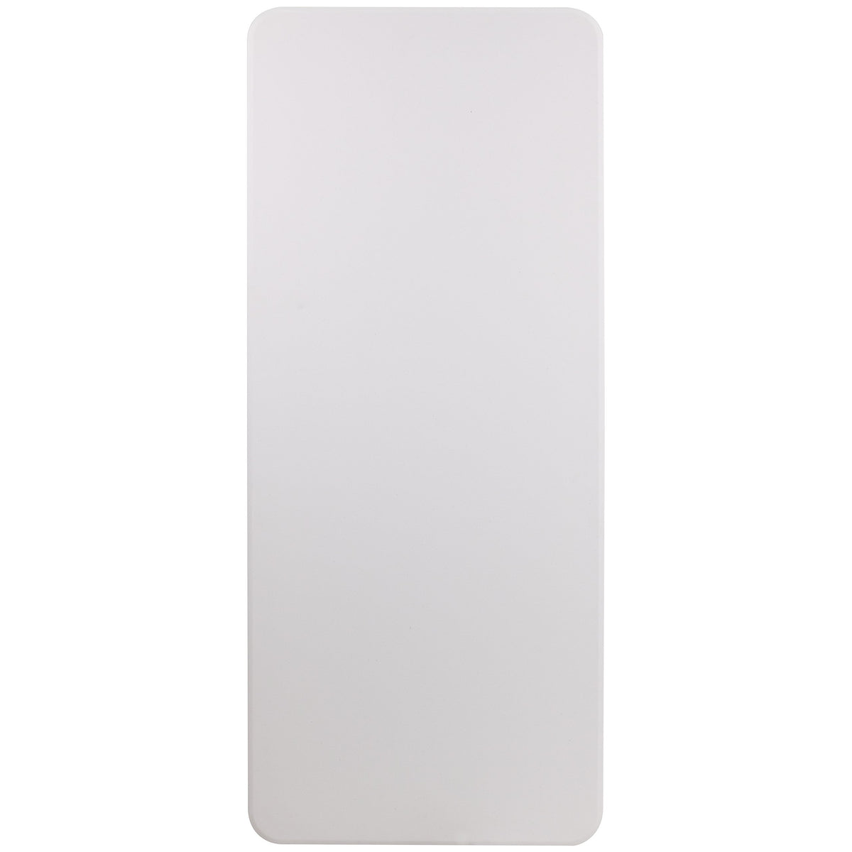 6-Foot Granite White Plastic Folding Table X613