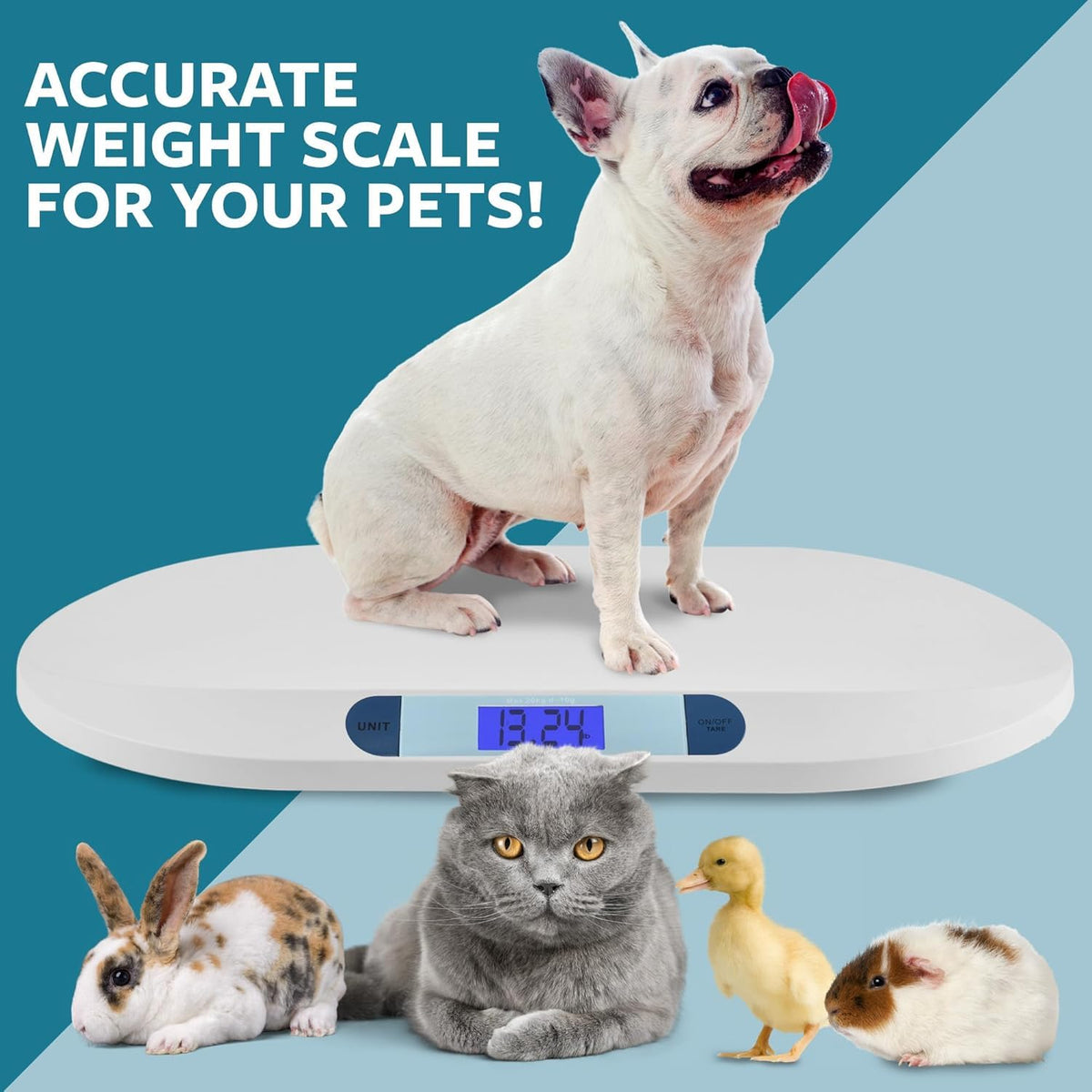 Baby & Pet Scale, 44 lb Capacity X78854