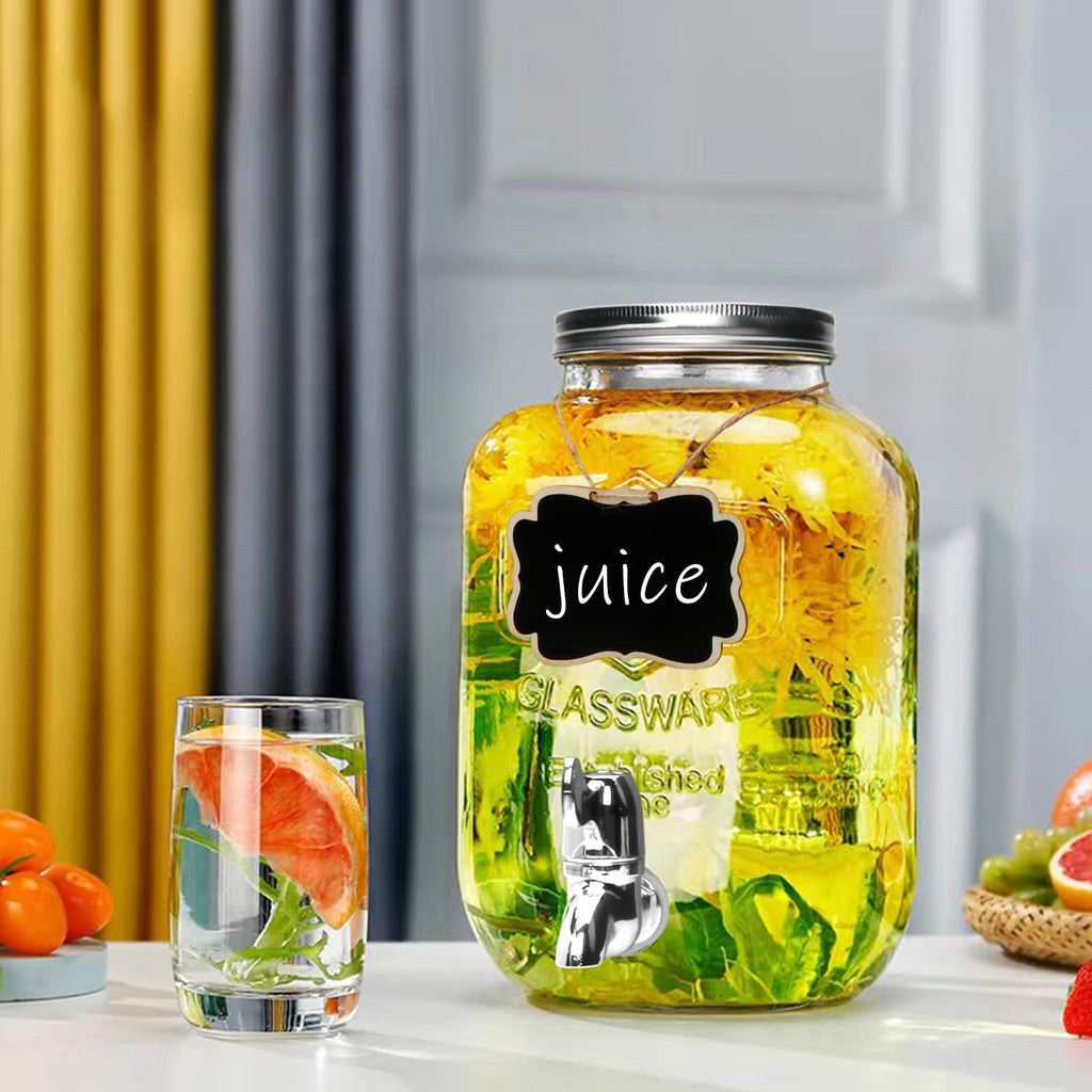 1-Gallon Beverage Dispenser 2 Pack with Stand W438673