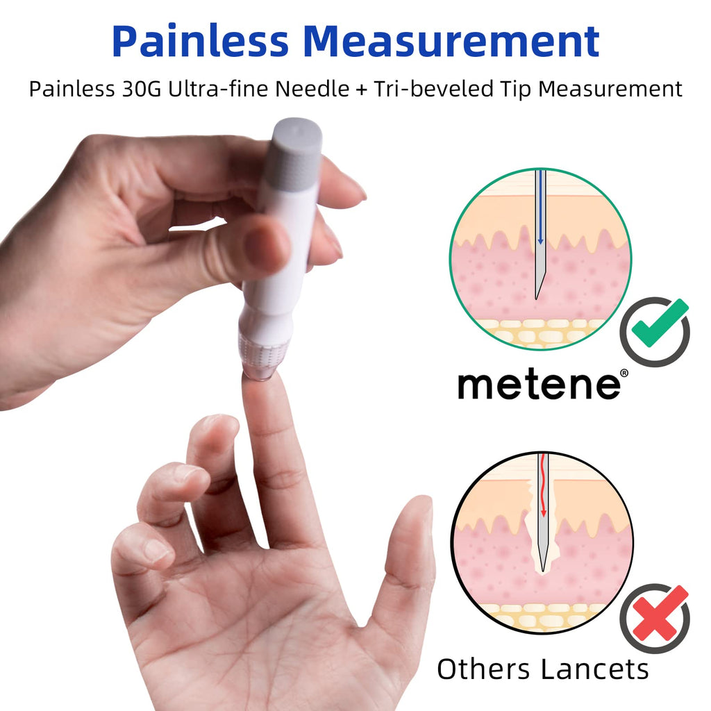 Blood Glucose Monitor Kit & Twist Top Lancets D7463