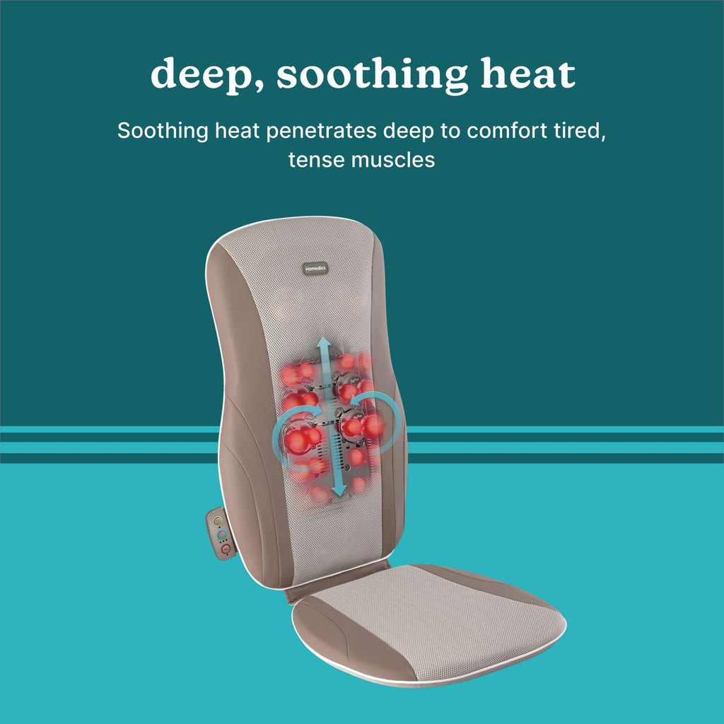 Shiatsu Back Massager Cushion with Heat M367257
