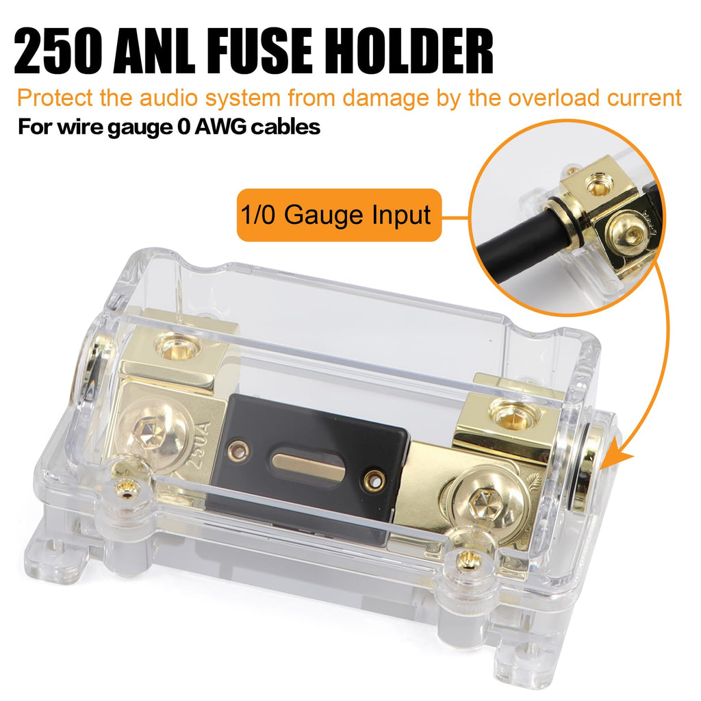 0 Gauge OFC Amp Wiring Kit J90928