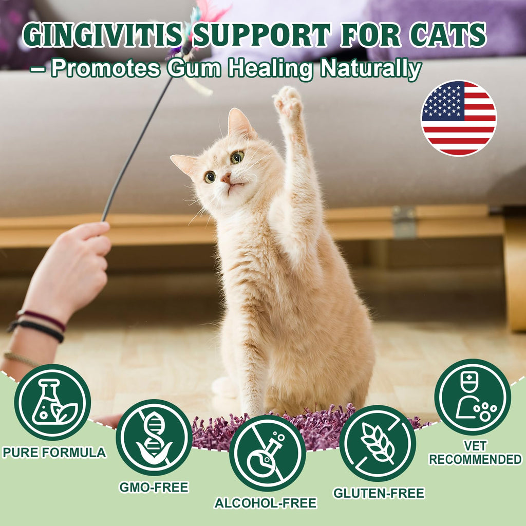 Natural Plant-Based Cat Oral Care 4 oz S55675