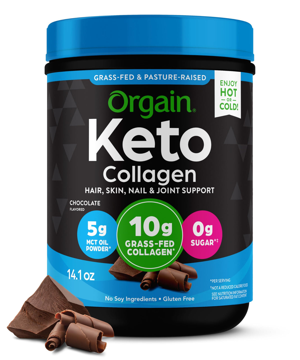 Chocolate Grass Fed Hydrolyzed Collagen Protein Powder K933