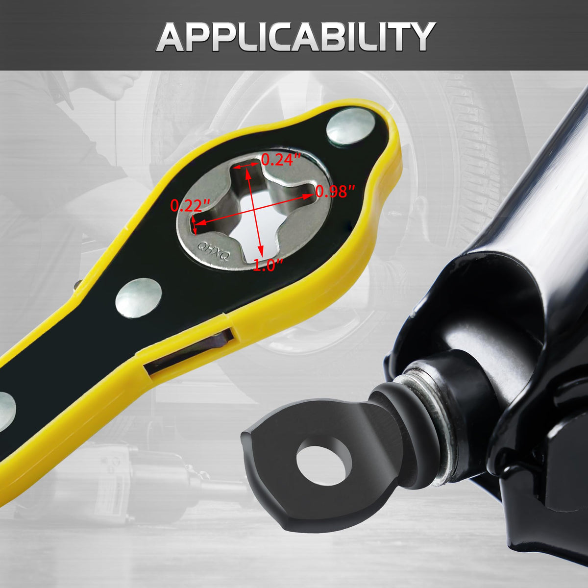 Ratchet Wrench for Scissor Jacks I869635
