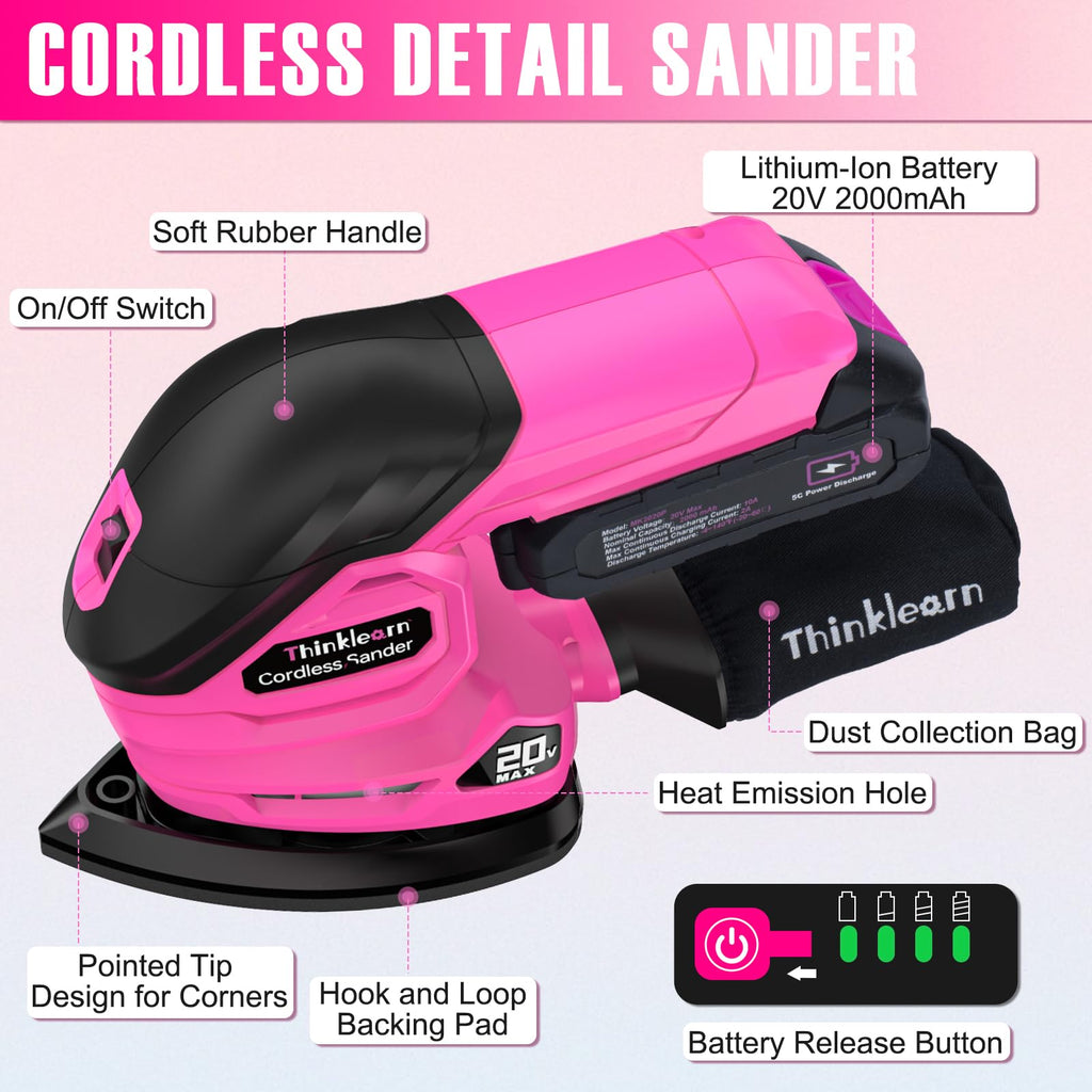 Cordless Detail Sander V147709