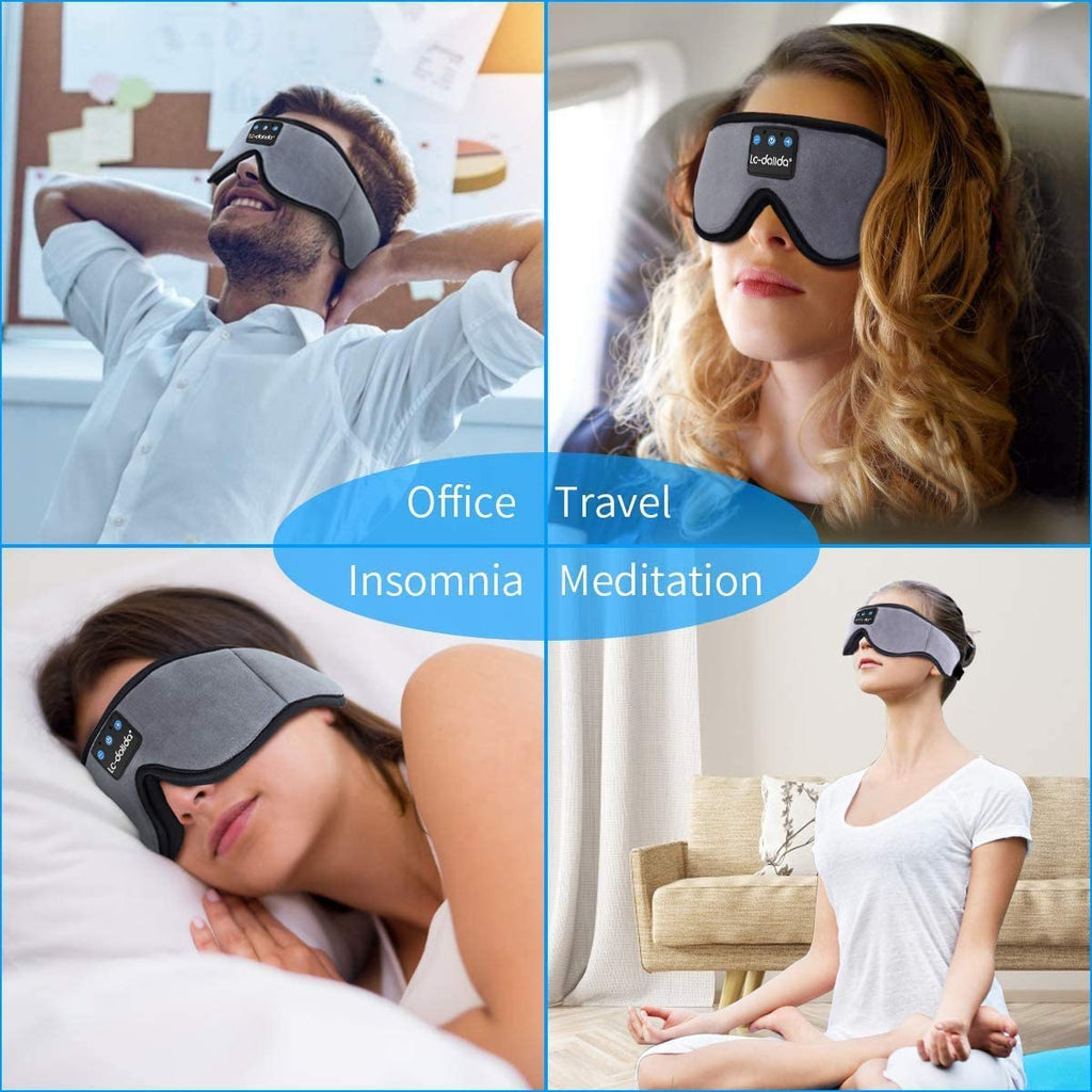 Sleep Mask with Bluetooth Headphones Cotton U4847