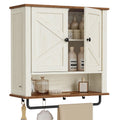 Wall-Mounted Bathroom Cabinet with Towel Bar Y2521