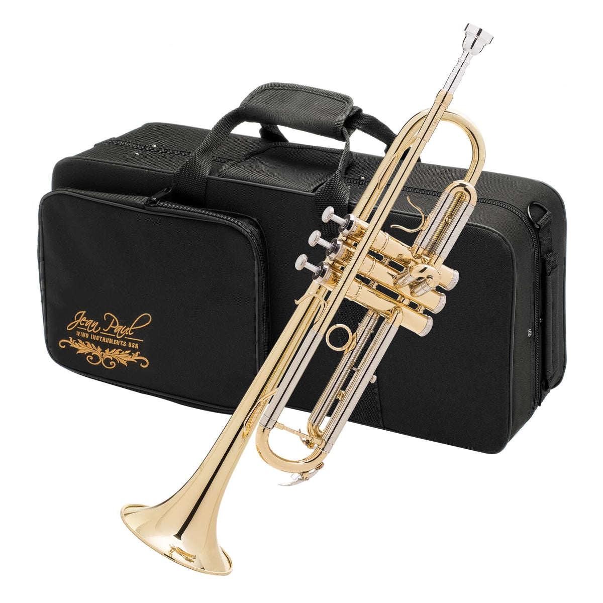 Bb Trumpet with Yellow Brass Bell and Stainless Steel Valves R33449