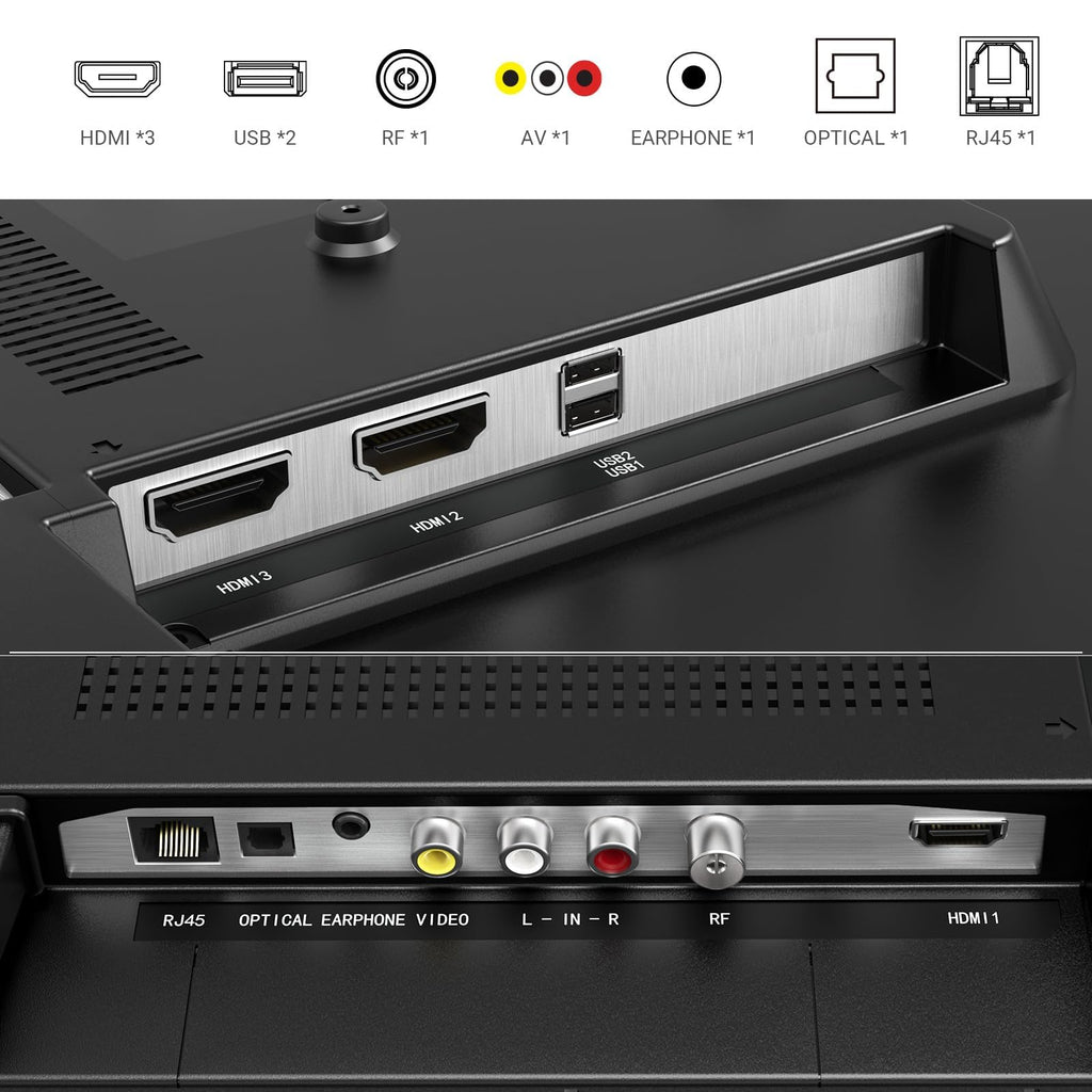 32 Inch 720P HD Smart LED TV A4428
