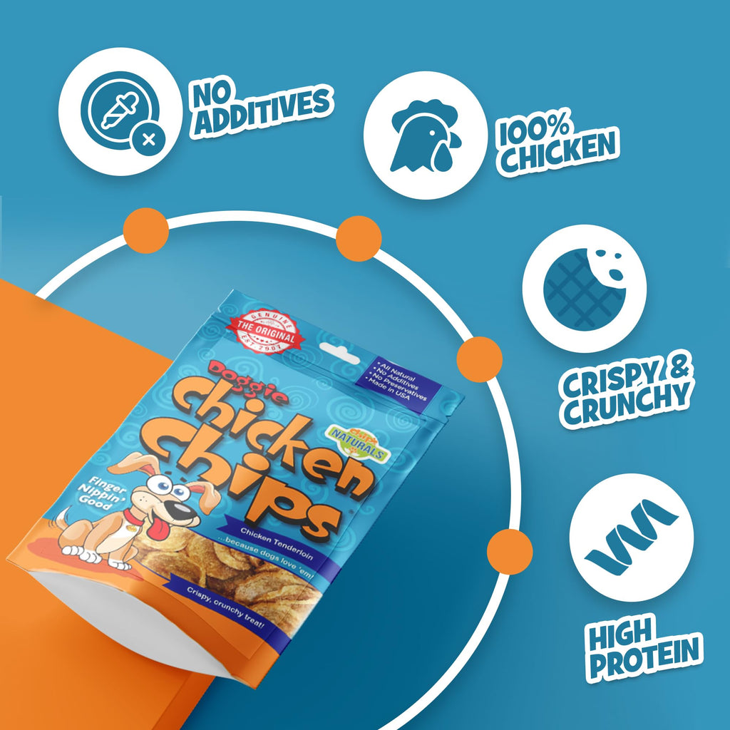 All Natural Chicken Chips 15 oz U12755