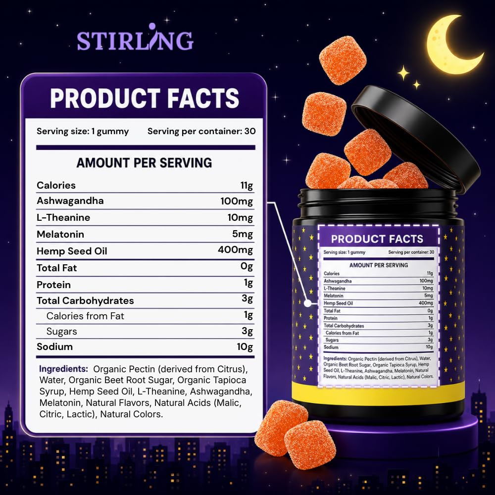 Hemp Sleep Gummies C75155