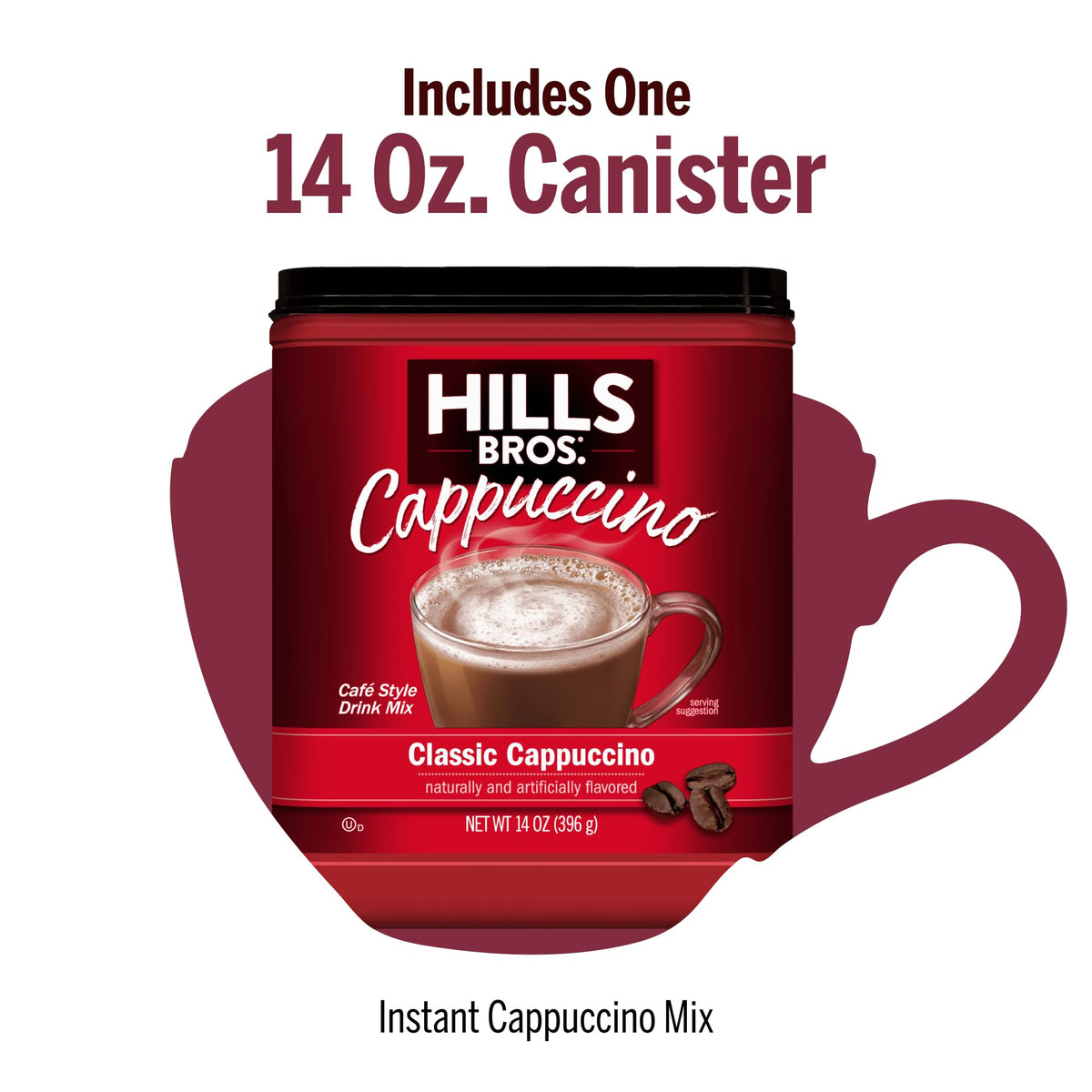 Cappuccino Mix 14 oz J26090