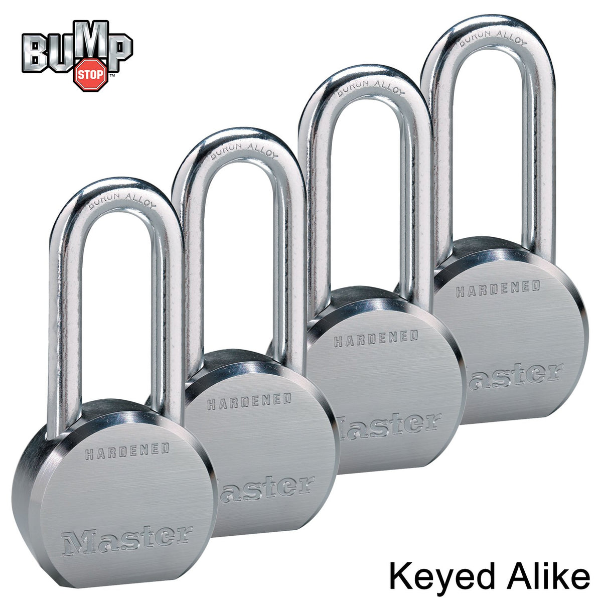 Keyed Alike Padlocks with 8 Keys D7406