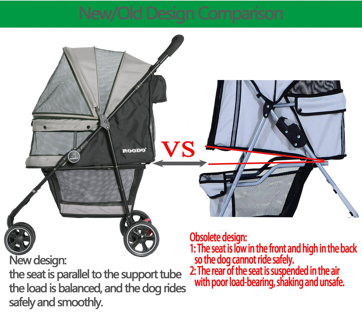 3 Wheel Pet Stroller J70759
