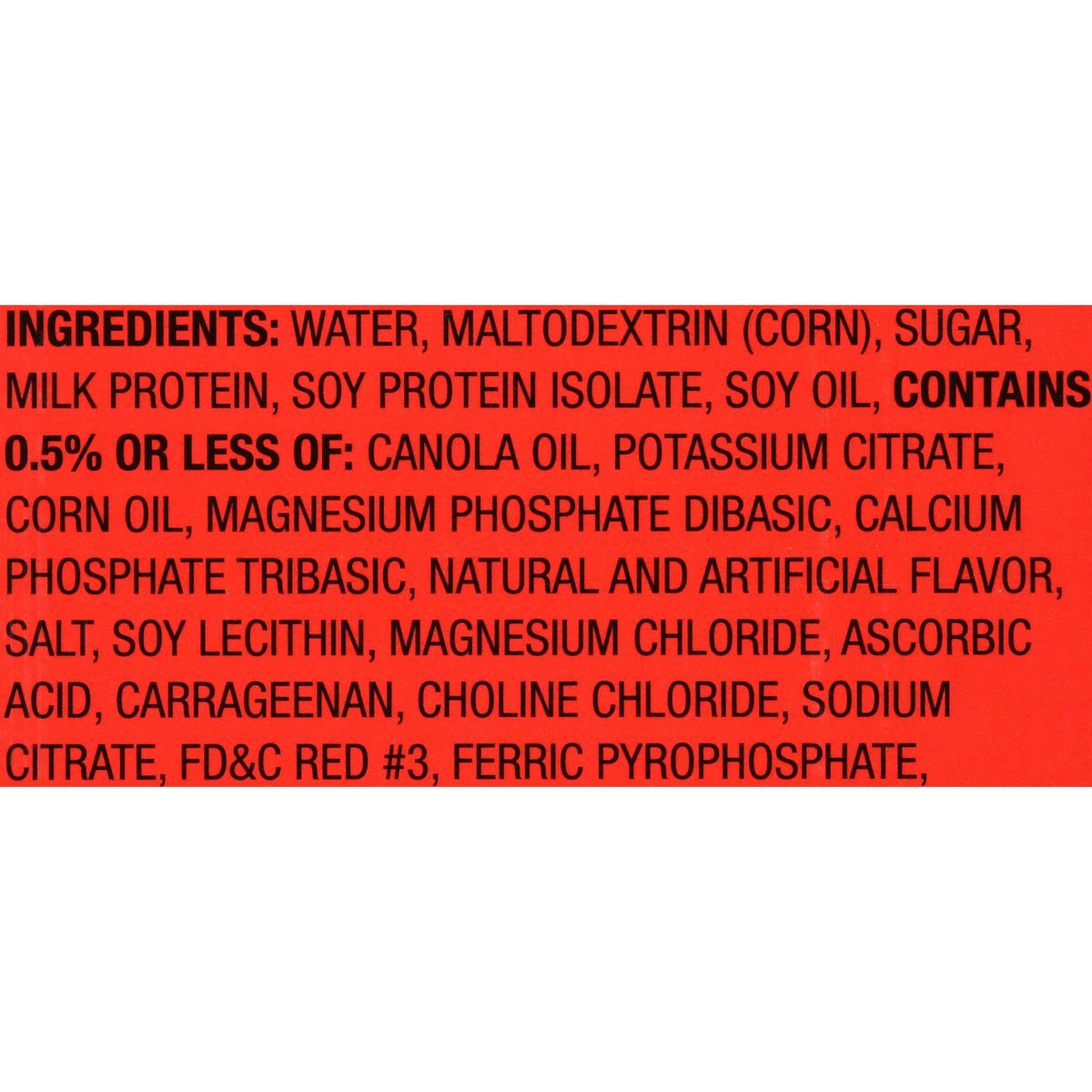 Strawberry Nutritional Shake 8 fl oz 24 Count N47553