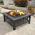 32 Inch Square Fire Pit N4738