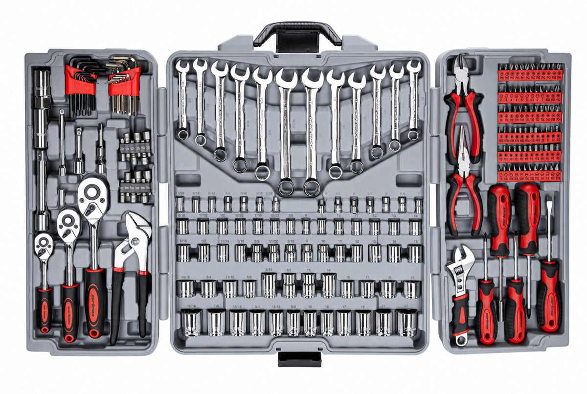 205-Piece Ratchet Wrench Tool Set J781216