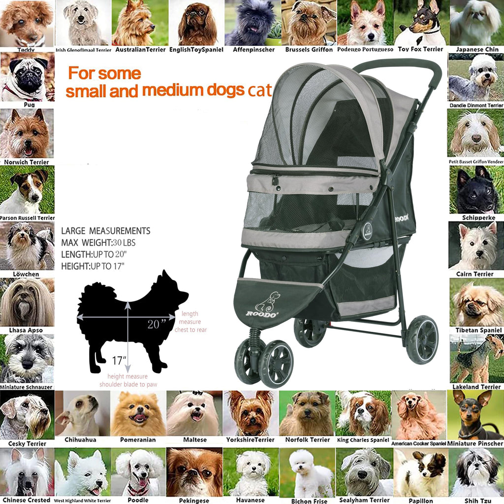 3 Wheel Pet Stroller J70759