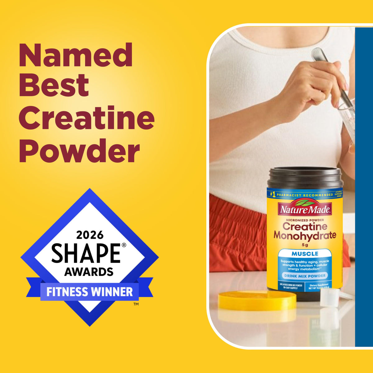 Micronized Creatine Monohydrate Powder 5g per Serving X796983