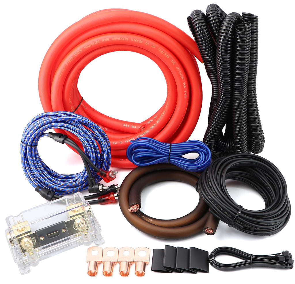 0 Gauge OFC Amp Wiring Kit J90928