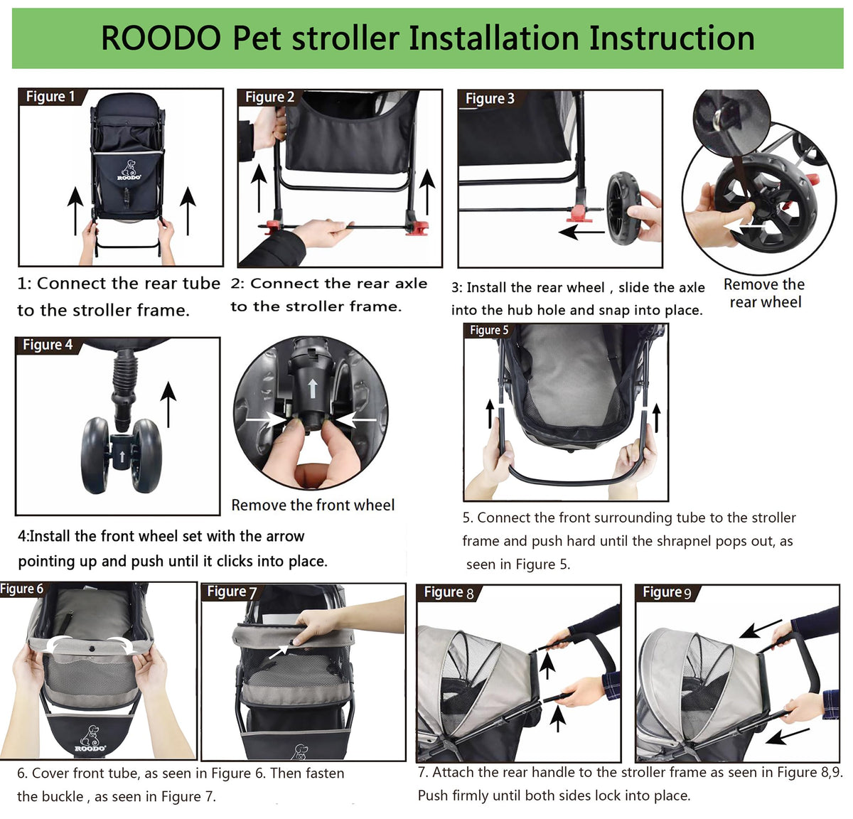 3 Wheel Pet Stroller J70759