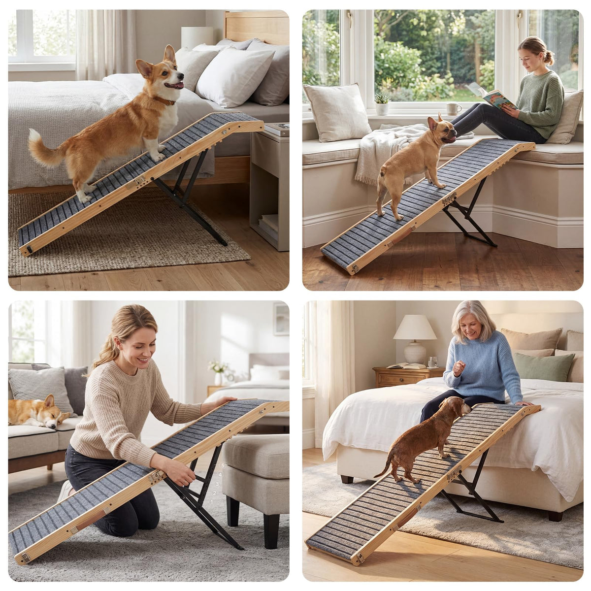 Folding Dog Ramp 20" to 31" X36177