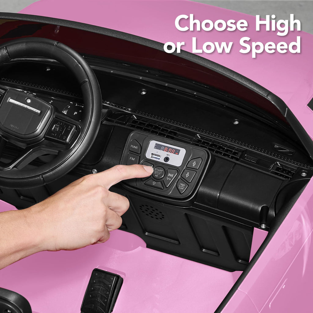 Pink 2-Seater Electric Ride On Car Truck K493048