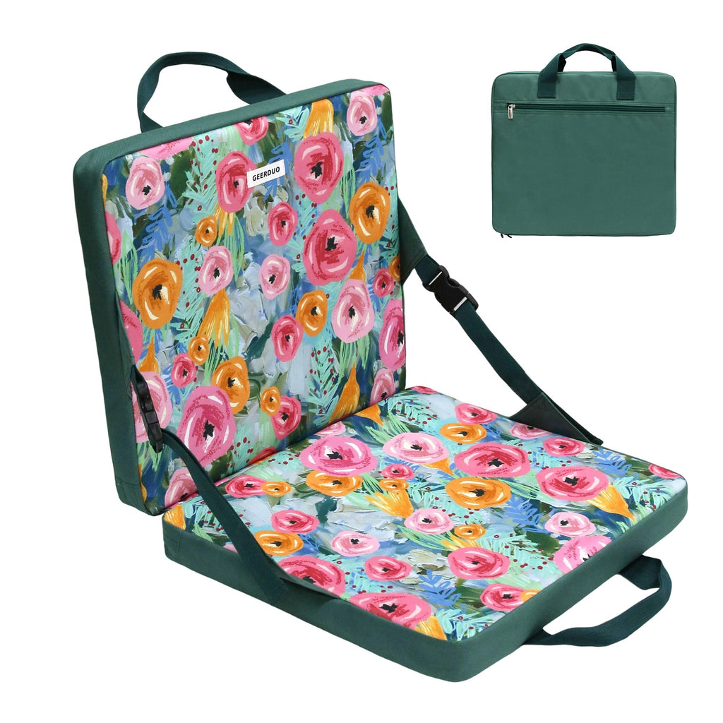 Portable Waterproof Stadium Seat Cushion with Back Support P602