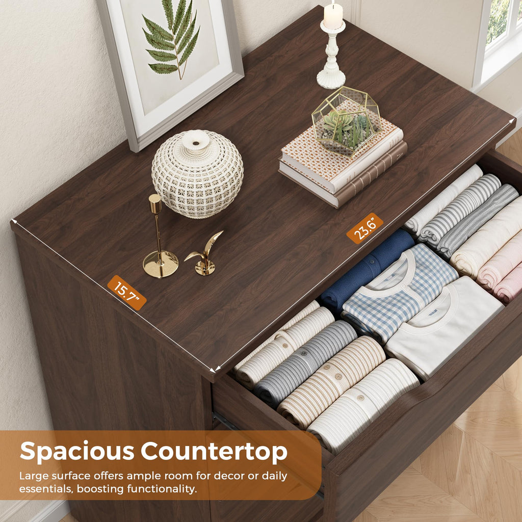 Brown 5 Drawer Dresser P356915