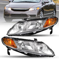 Honda Civic Sedan 4 Door Headlight Assembly U588627