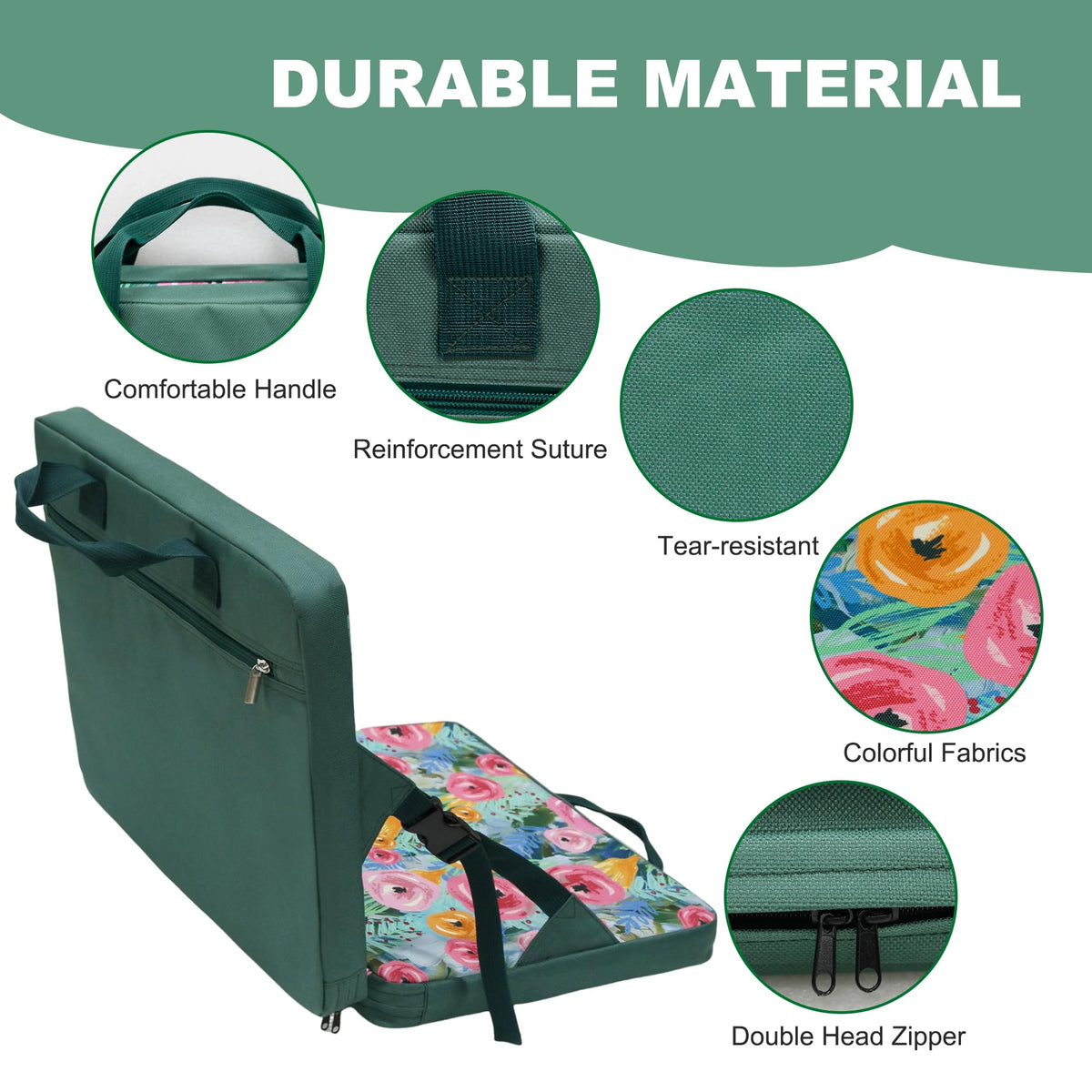 Portable Waterproof Stadium Seat Cushion with Back Support P602