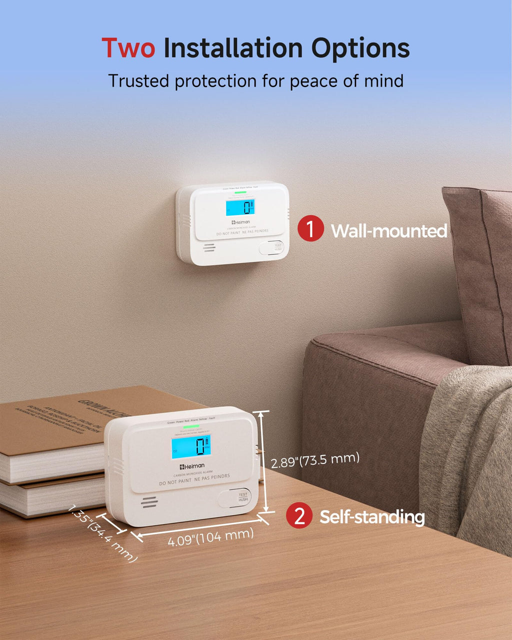 Carbon Monoxide Detectors 3 Pack K20714