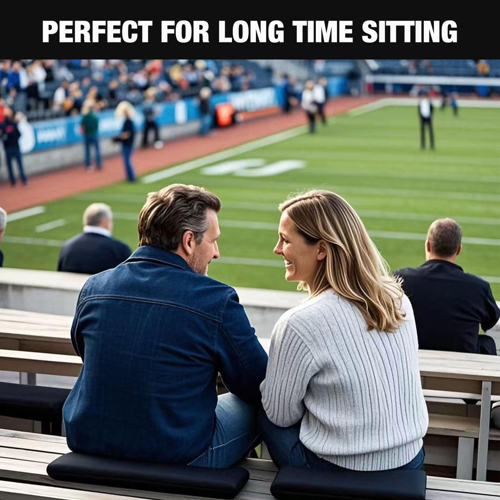Portable Waterproof Oxford Fabric Stadium Seat Cushions 2-Pack Q835