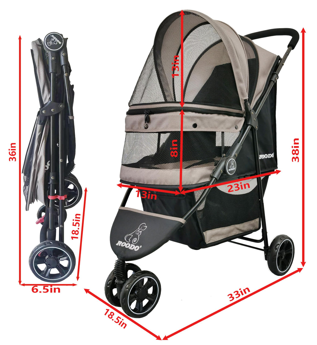 3 Wheel Pet Stroller J70759