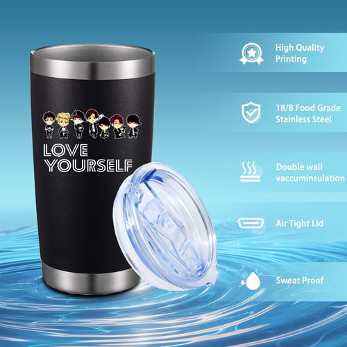 20oz Insulated Stainless Steel Tumbler with Lid F339368