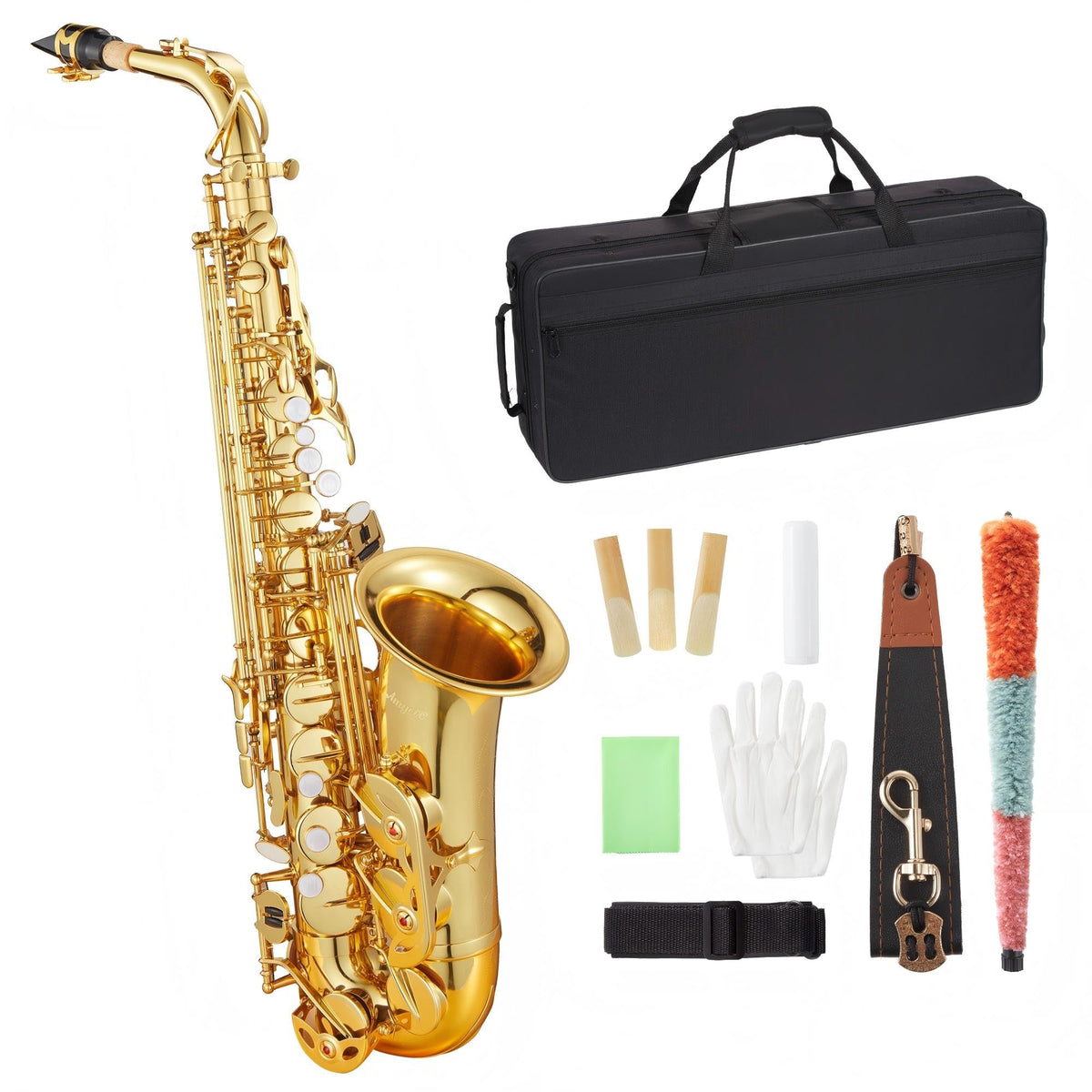 Alto Saxophone Copper Body Electroplated Gold Finish F69351