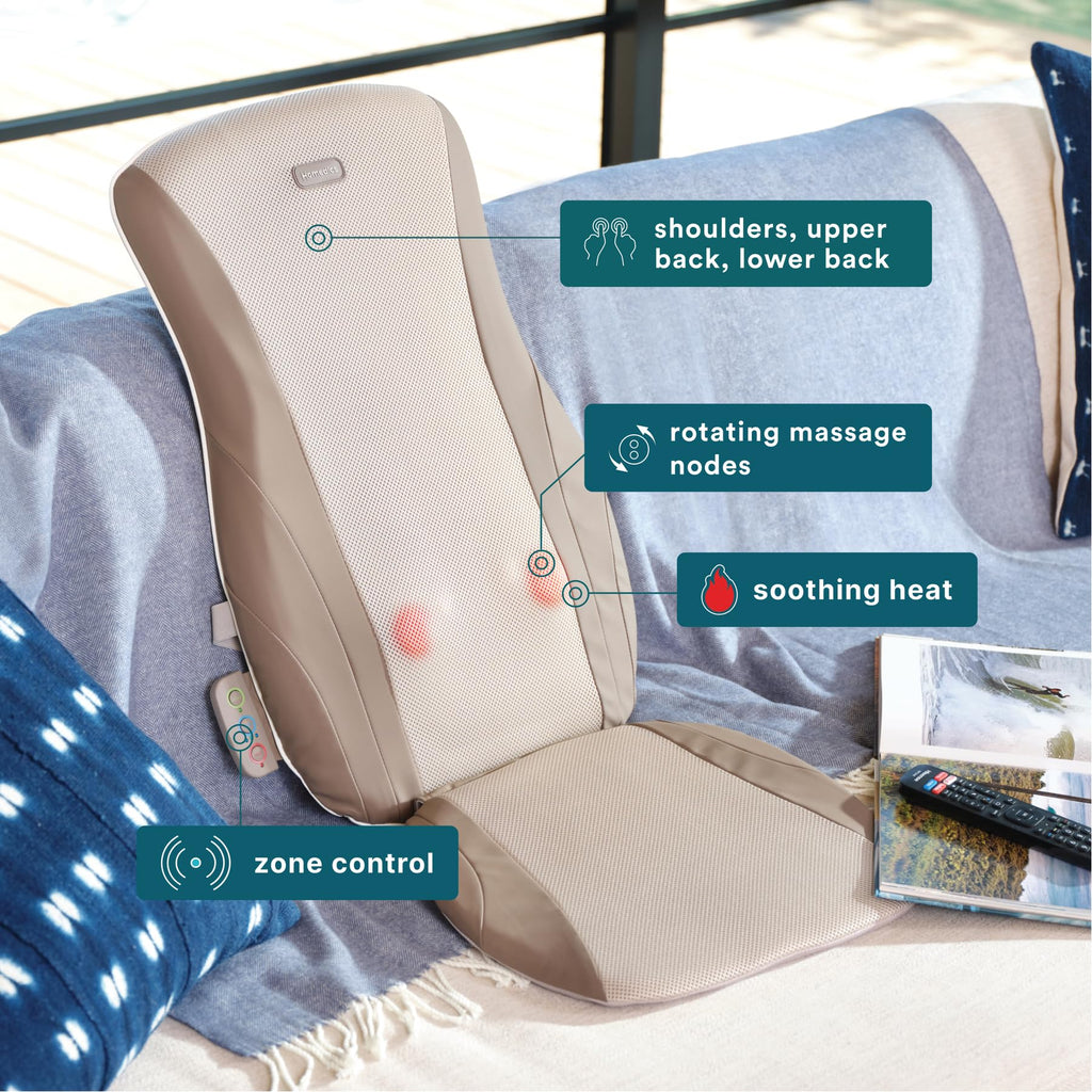 Shiatsu Back Massager Cushion with Heat M367257