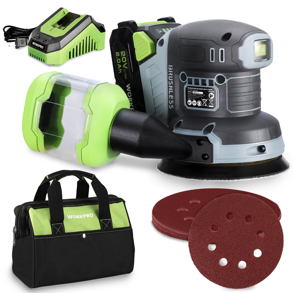 5-Inch Cordless Random Orbital Sander T23579