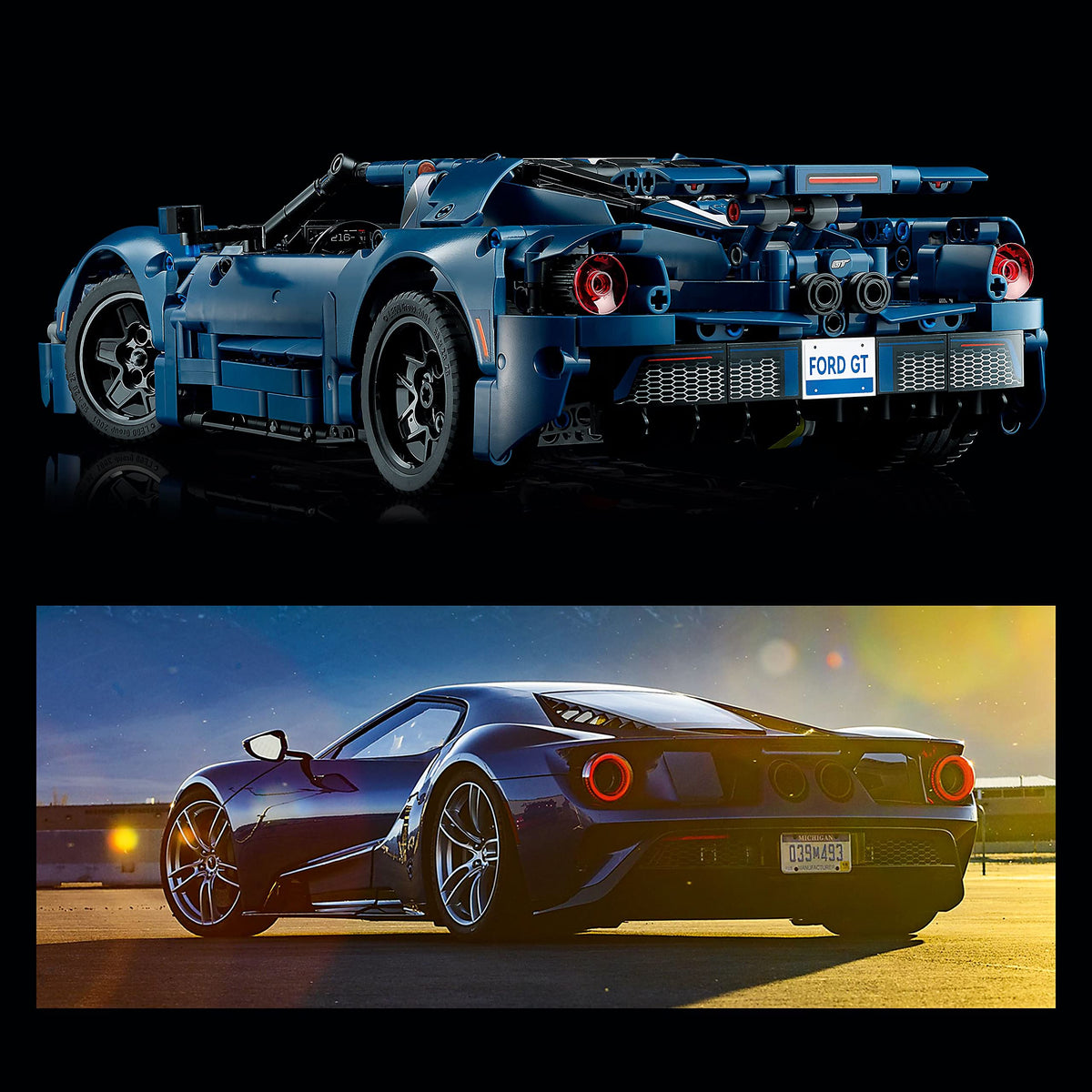 Technic Ford GT Building Set 1:12 Scale X9550