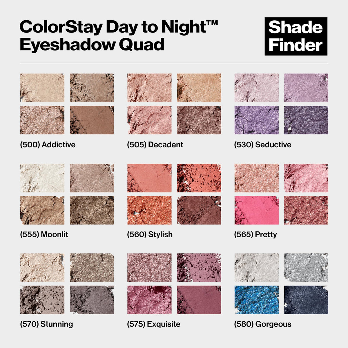 ColorStay Day to Night Eyeshadow Quad 0.16 oz E2358