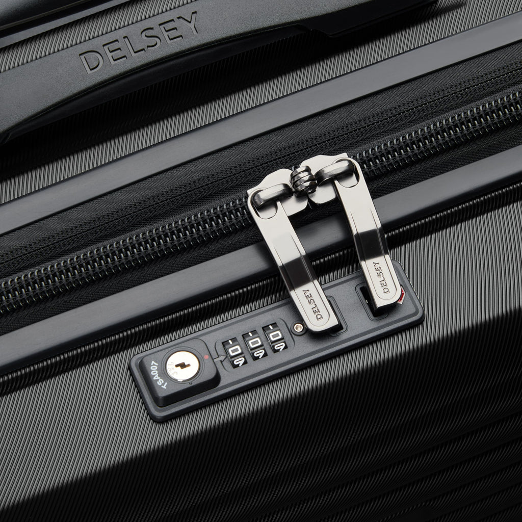 Black Underseat Carry-On Hardside Luggage A261917